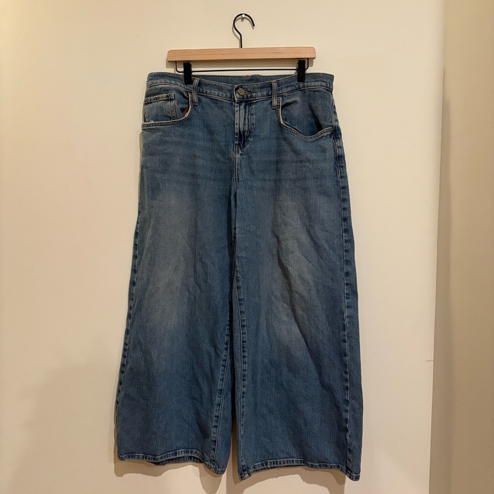 Urban Outfitters Blue Flare Jeans